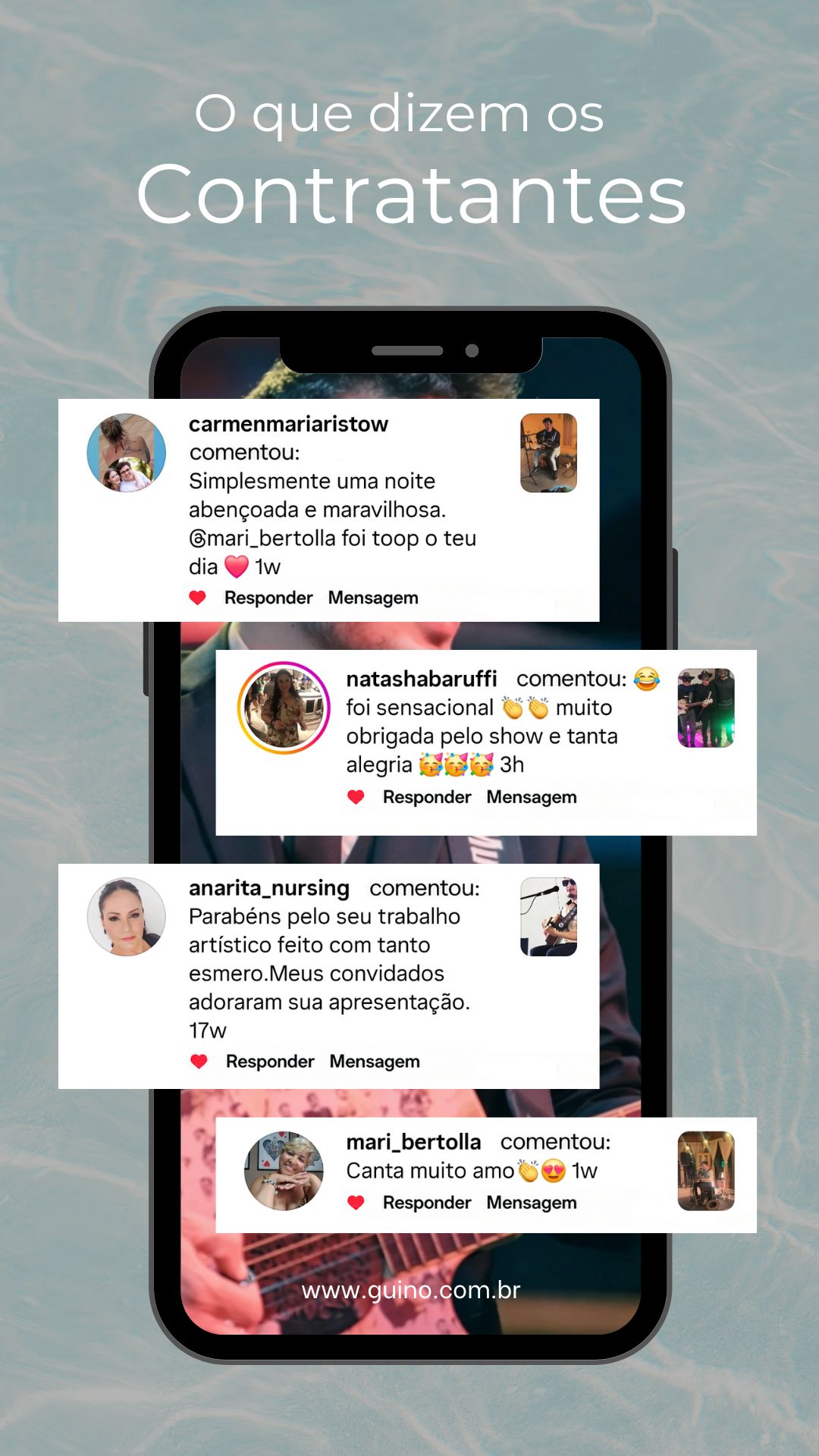 Blue Modern Customer Testimonial Instagram Story